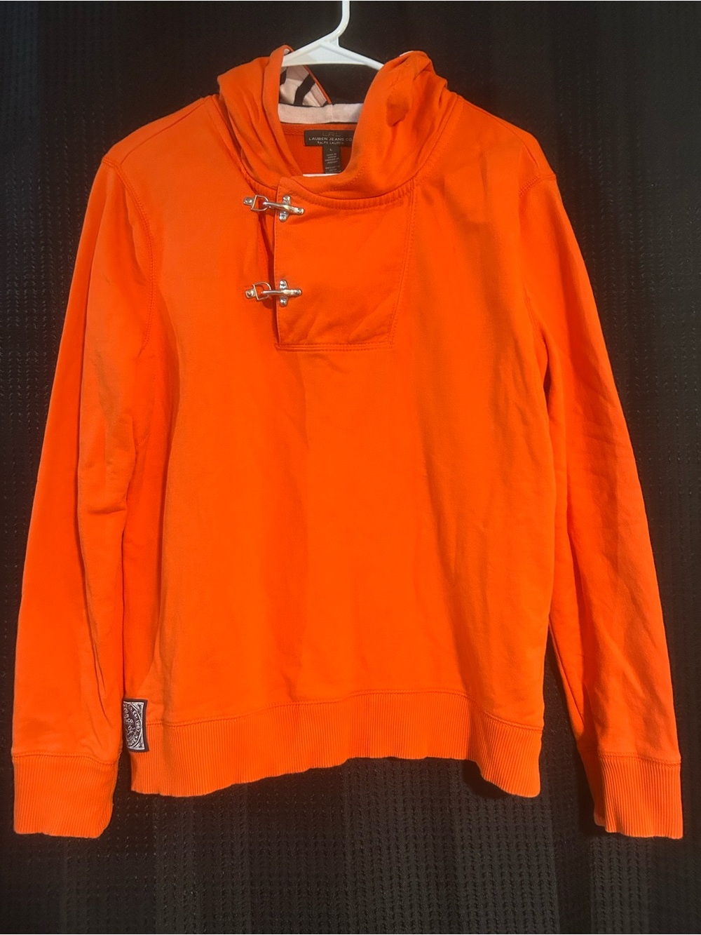 Lauren Ralph Lauren Women’s Orange Toggle Hoodie